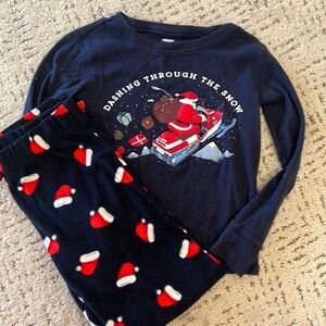 2 Piece Santa Pajamas